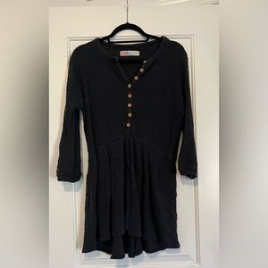 Free People Navy Beach Dress
